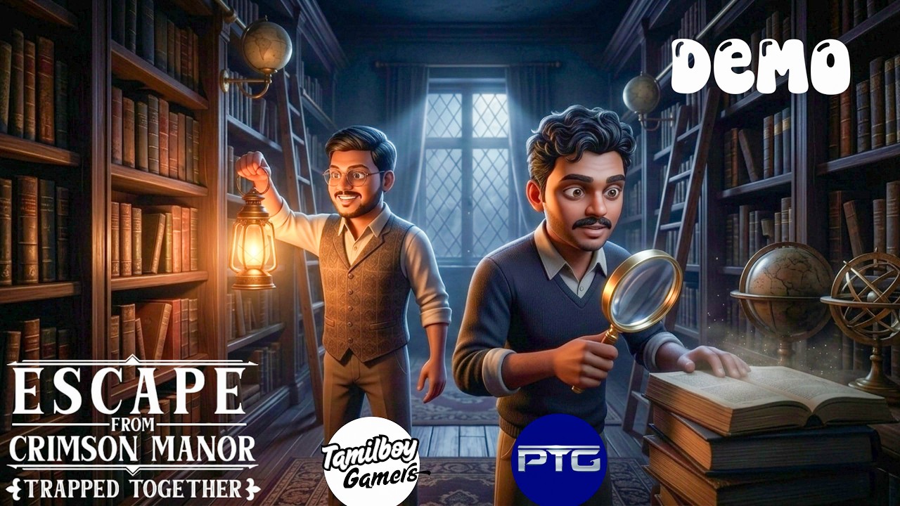 Escape From Crimson Manor: Trapped Together Demo || POG Tamil Gaming