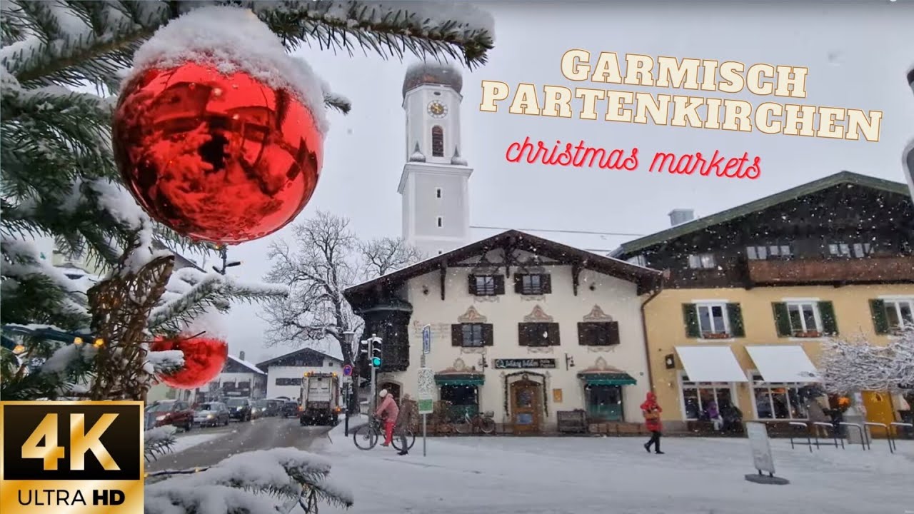 Garmisch-Partenkirchen 2022 - Christmas markets | Garmisch-Partenkirchen walking | Winter 2022/2023