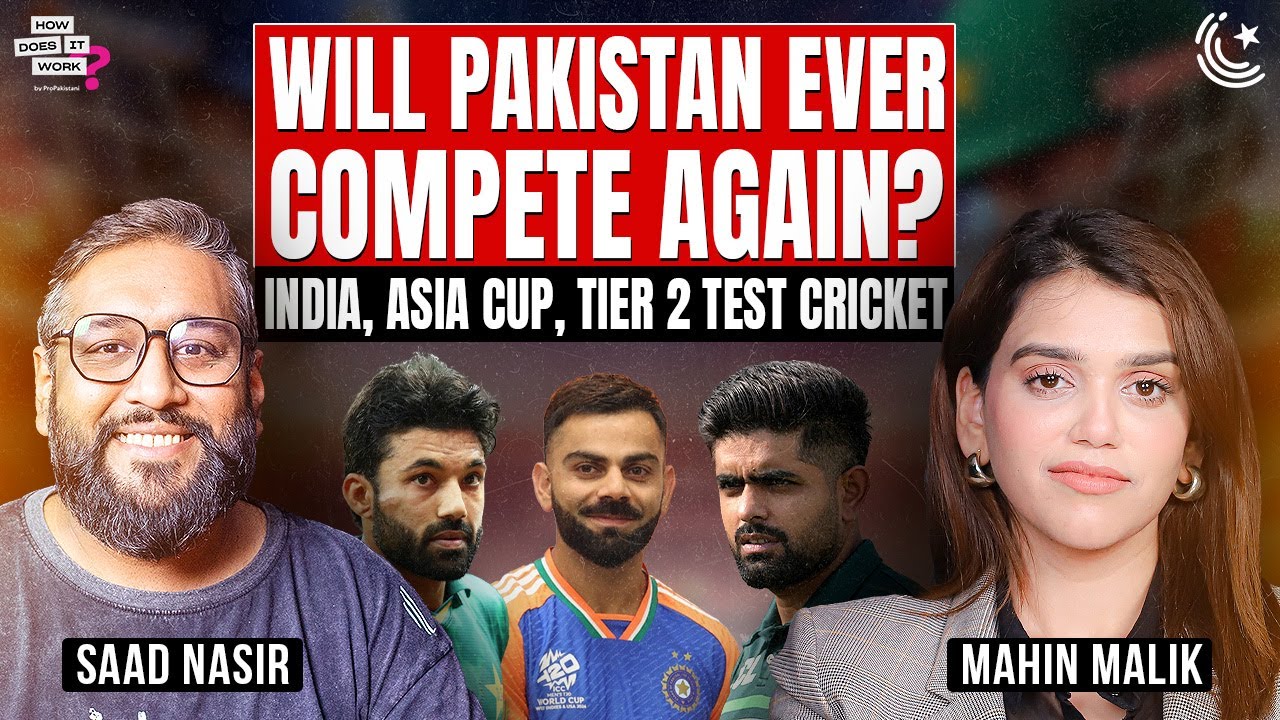 Will Pakistan Ever Compete Again? India, Asia Cup, Tier 2 Test Cricket Ft. @prosportsstudio  EP302