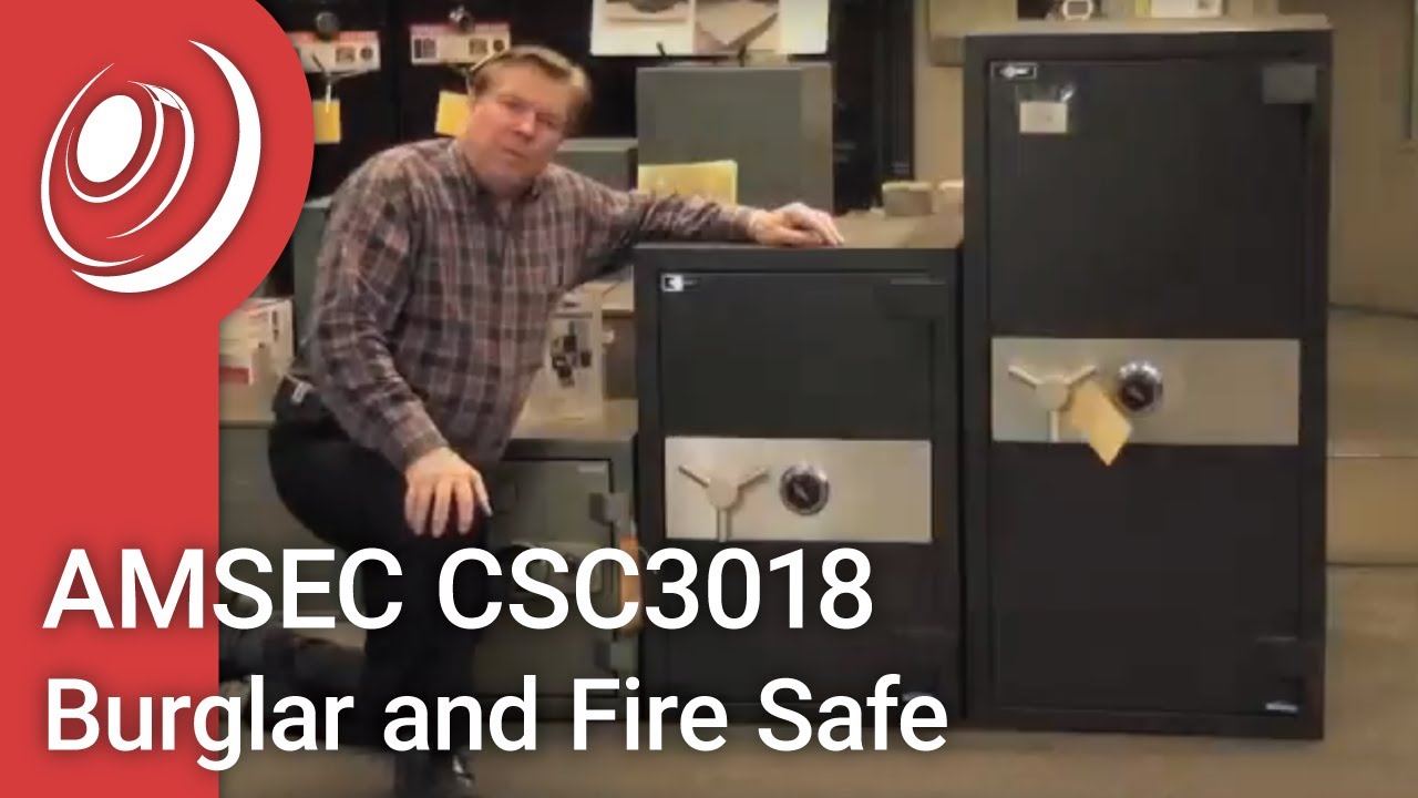 AMSEC CSC3018 Burglar and Fire Safe