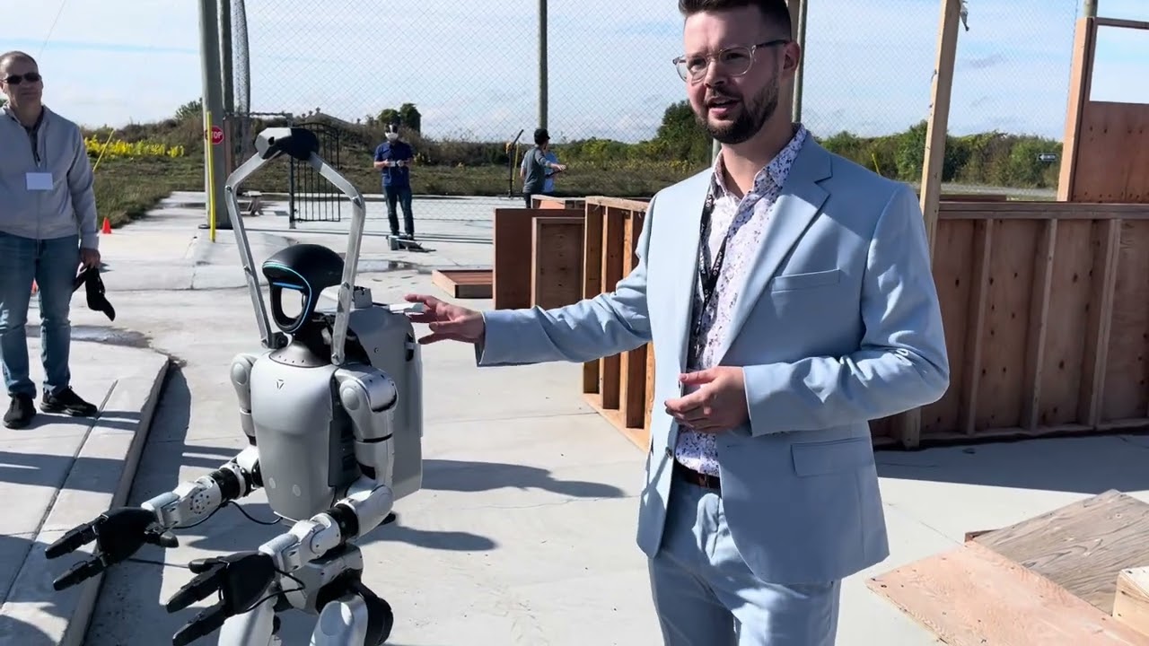 InDro robot demonstration at GCXpo 2025