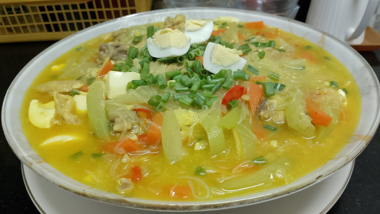 SIMPOL ULAM - CHICKEN SOTANGHON SOUP | VERMICELLI Recipe