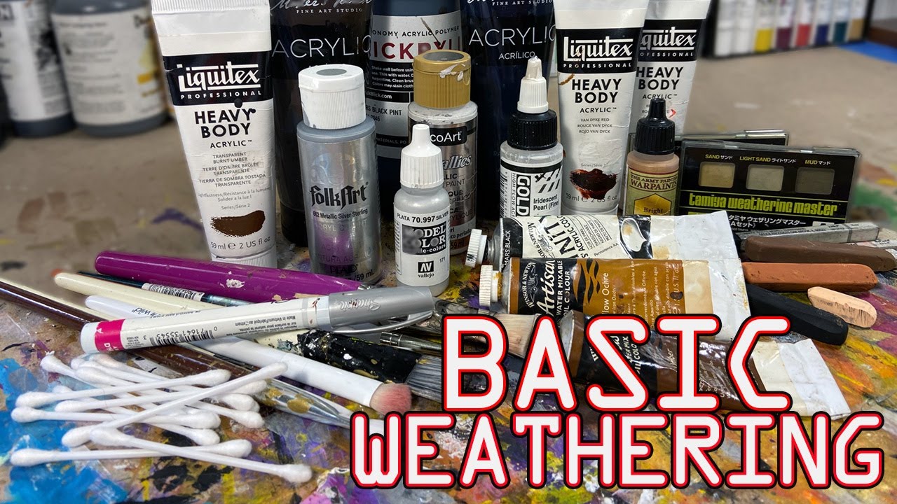 Weathering basics for cosplay￼