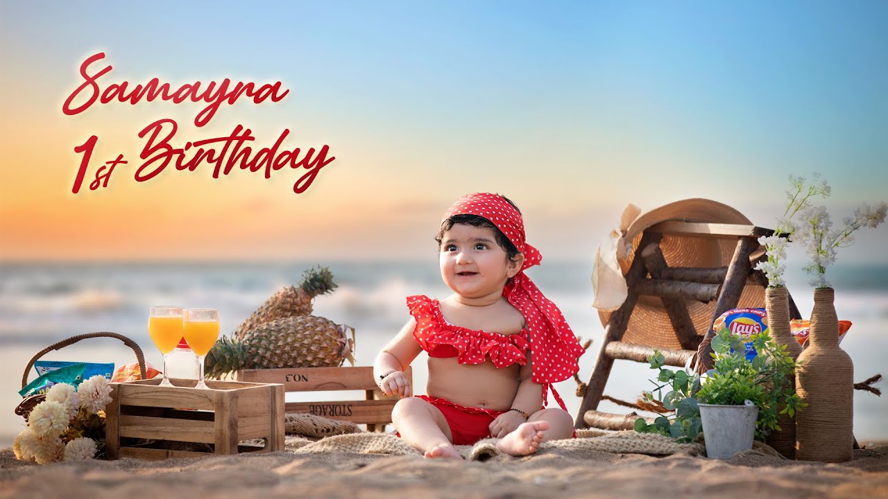 FIRST BIRTHDAY | PRE BIRTHDAY SHOOT | SAMYRA | BABY GIRL SHOOT | HD CREATION