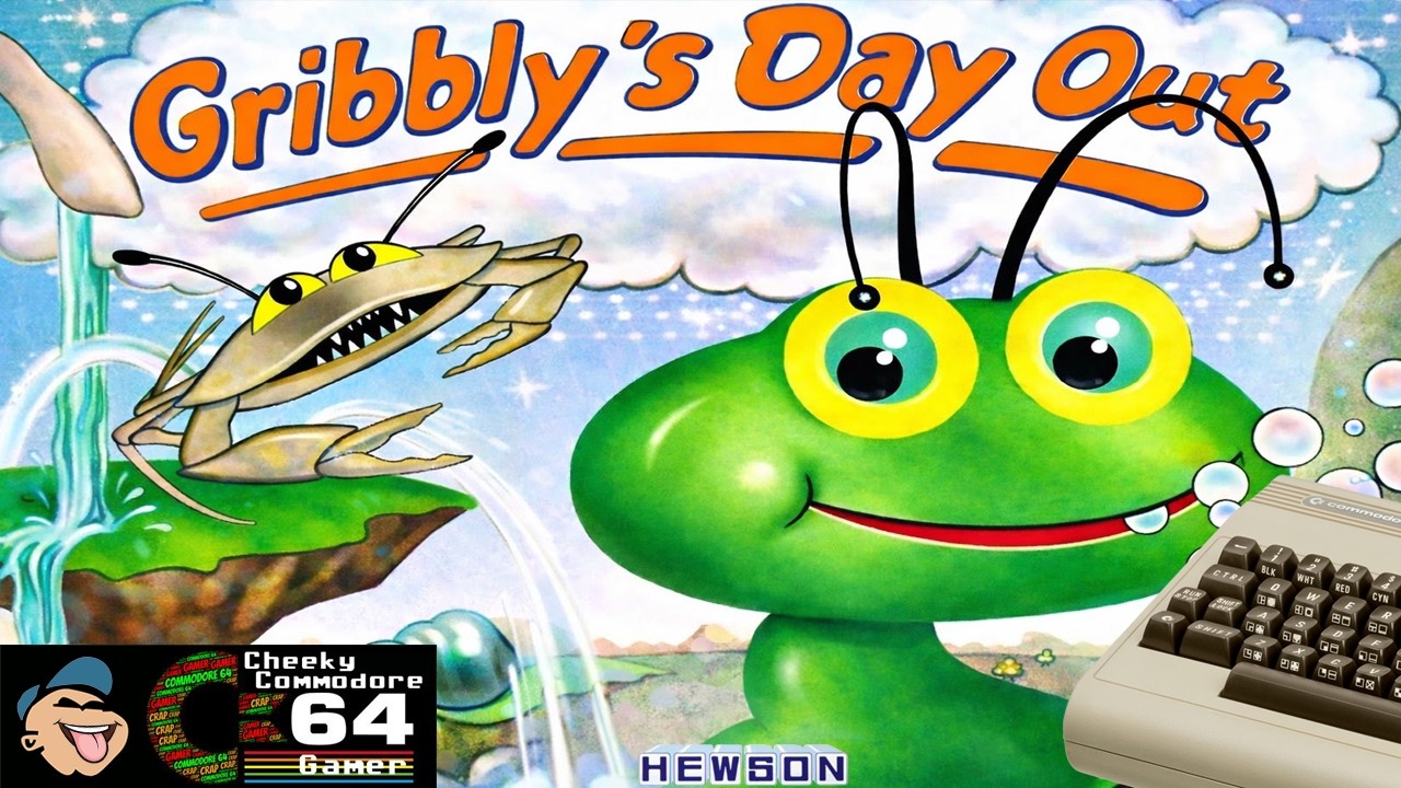 GRIBBLY'S DAY OUT – Commodore 64 (1985) | Andrew Braybrook's Cult Classic Adventure