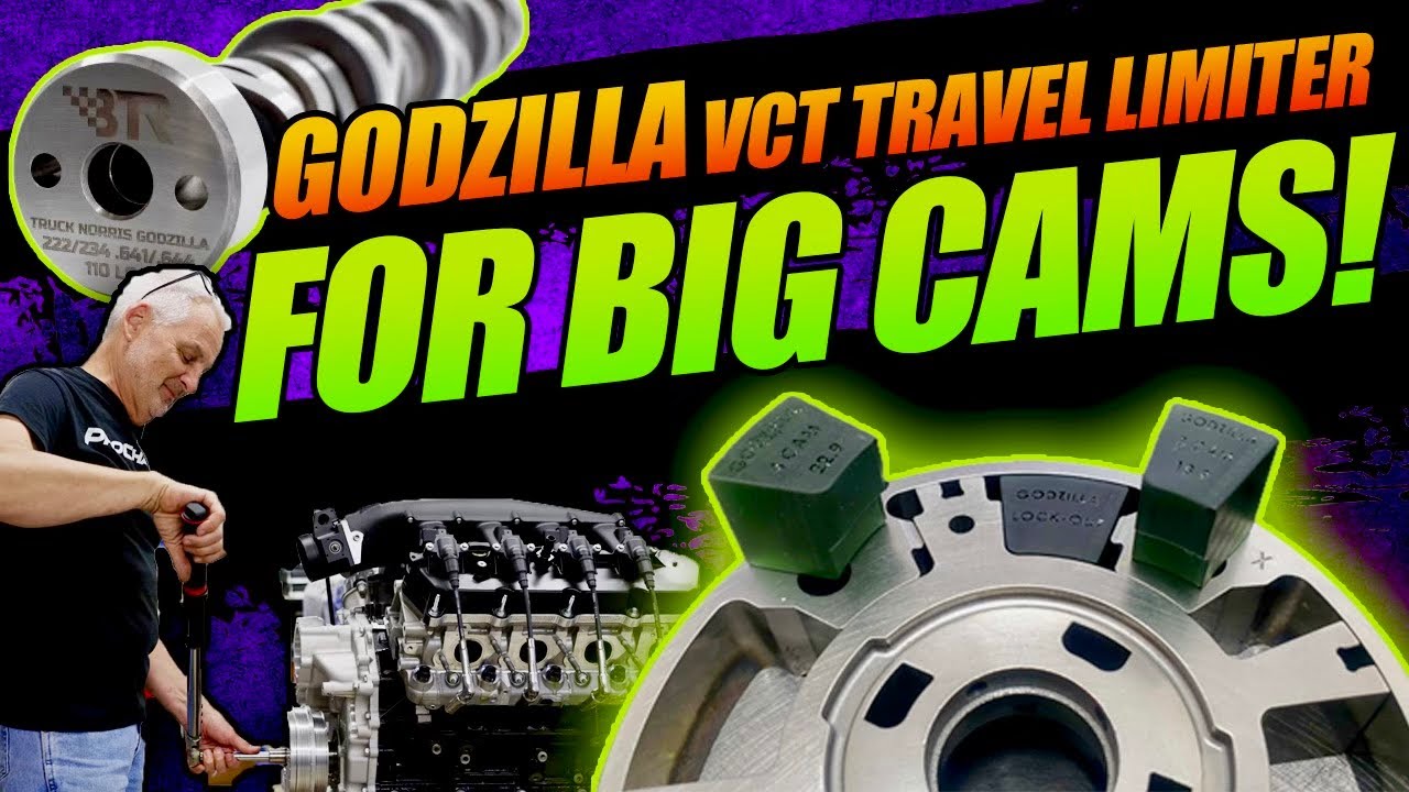 Godzilla 7.3 VCT Travel Limiters for Aftermarket Cams!