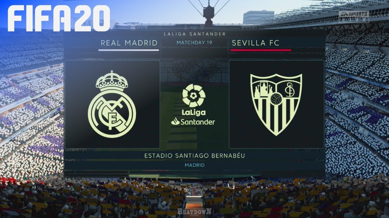 FIFA 20 - Real Madrid vs. Sevilla FC @ Estadio Santiago Bernabéu