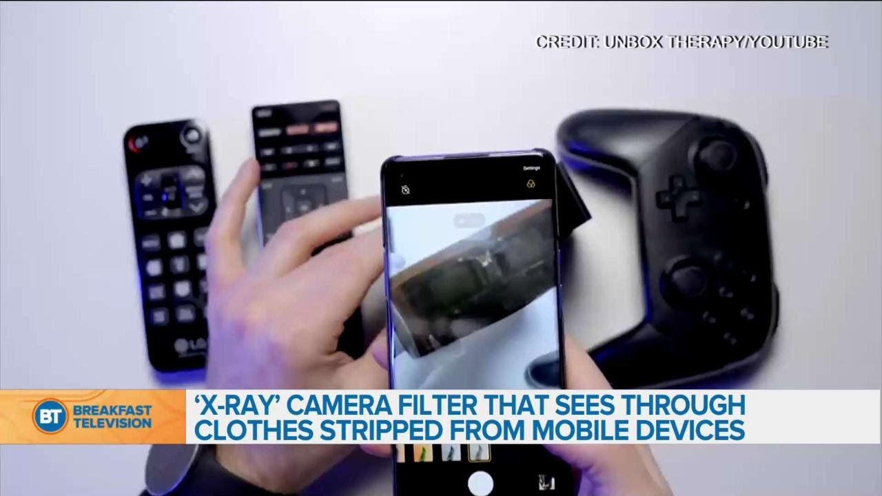'X-Ray' phone camera that sees through clothes stripped from mobile devices