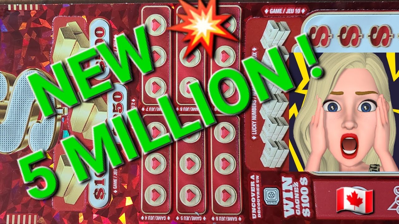 📢 MEGA $ 5 MILLION 🤩BIG BOY🥂 $50 TICKET 🇨🇦 @OLG.CA 