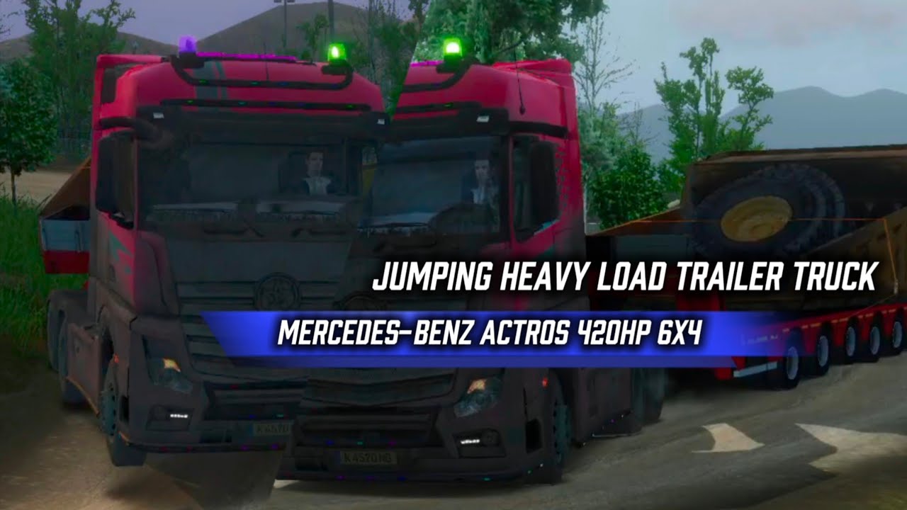 Pertama kali jadi supir virtual digame | truckers of europa  3