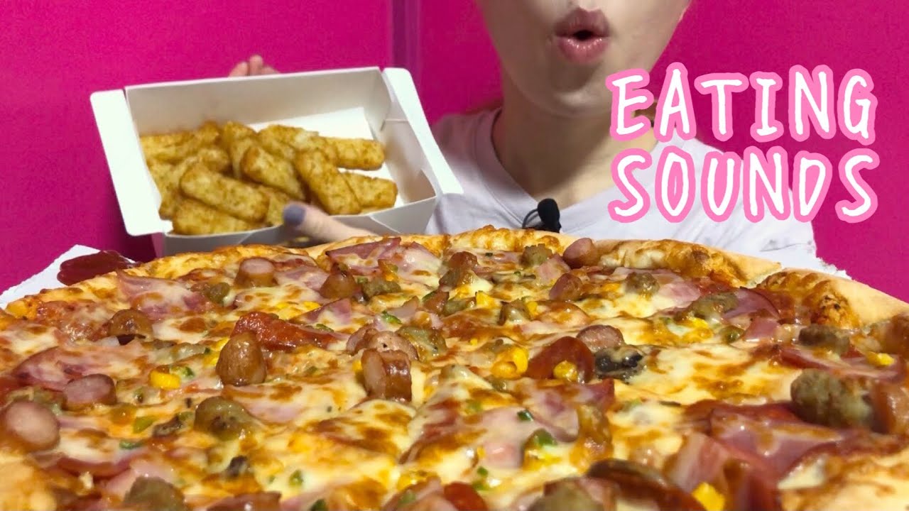《Eating sounds》ピザ!Pizza!