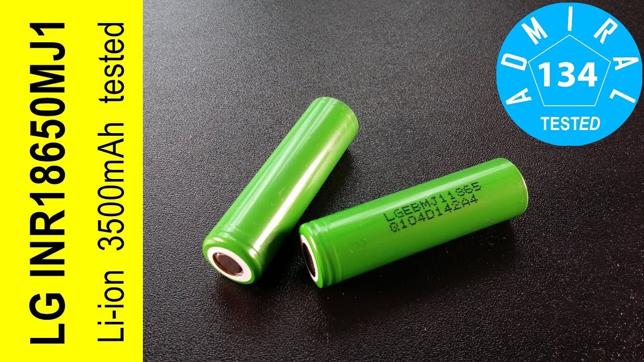 Тест аккумулятора LG INR18650MJ1 3500 mAh