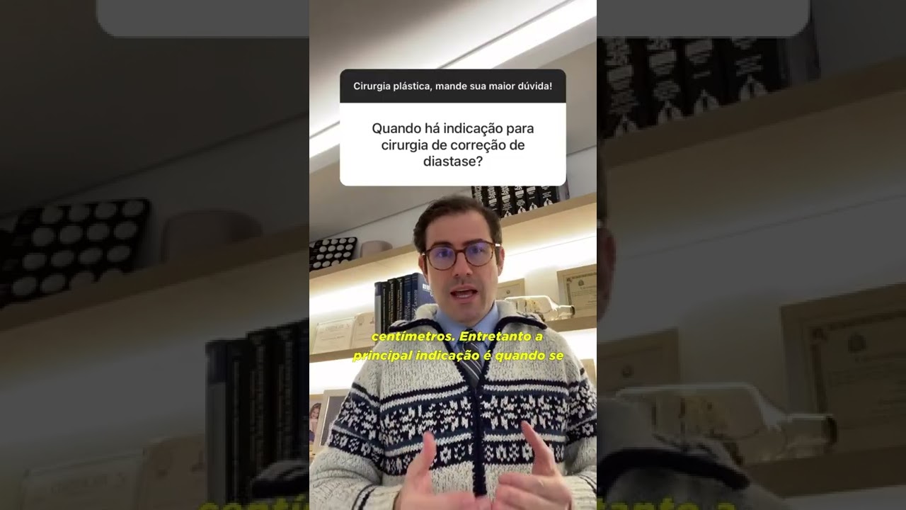 Di&aacute;stase abdominal, quando a cirurgia e indicada? #shorts