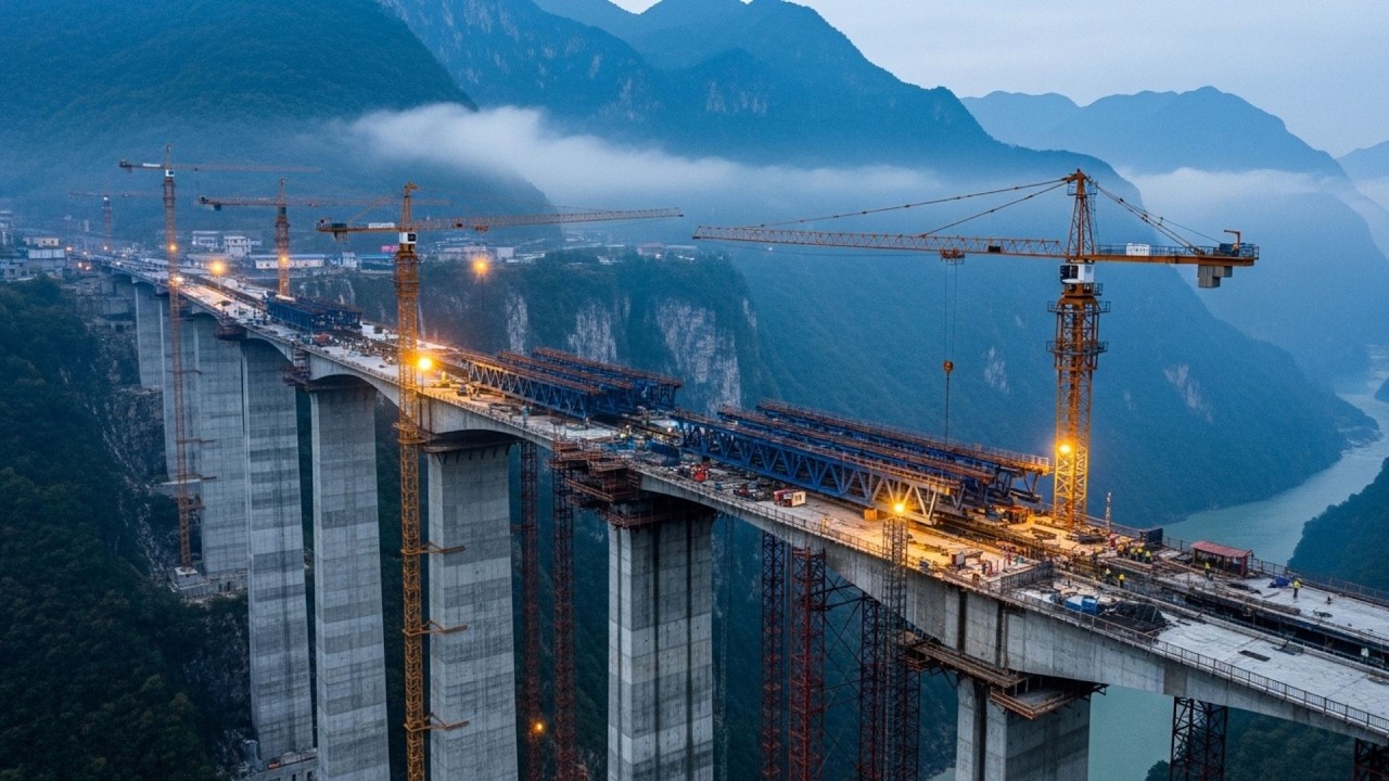 Pont du Grand Canyon de Huajiang (300M$) : La Merveille d’Ingénierie Chinoise Révélée