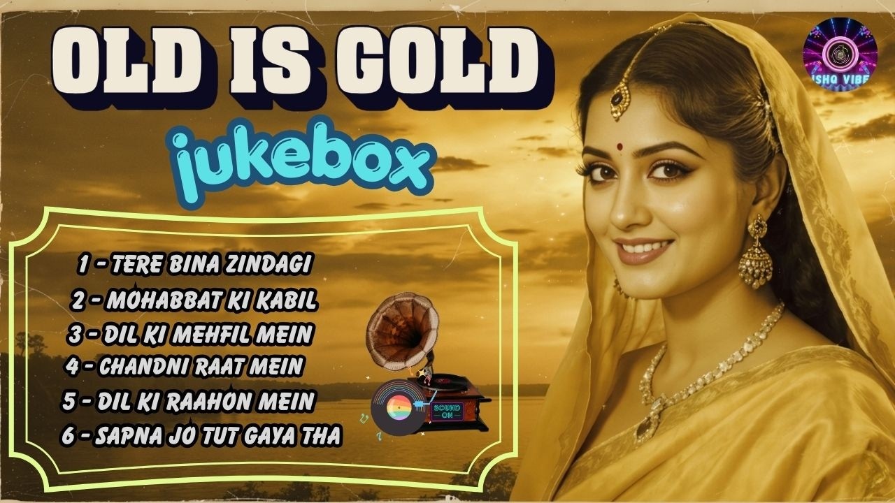 Vintage Jukebox Songs | Evergreen 70s Romantic Songs | Top Old Is Gold Songs | Ishq Vibe