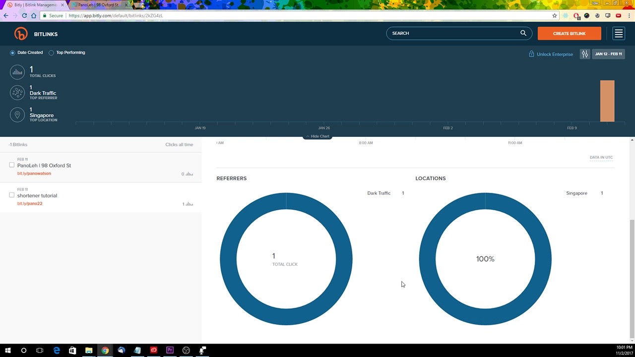 How to use bitly to shorten url and track your leads