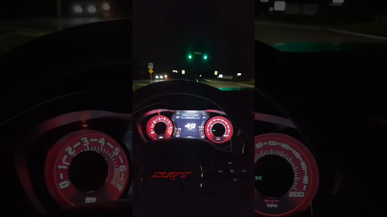 Dodge Demon With  Built In Radar Detector / Jammer #dodgedemon #srt #hellcat #scatpack #mopar #dodge