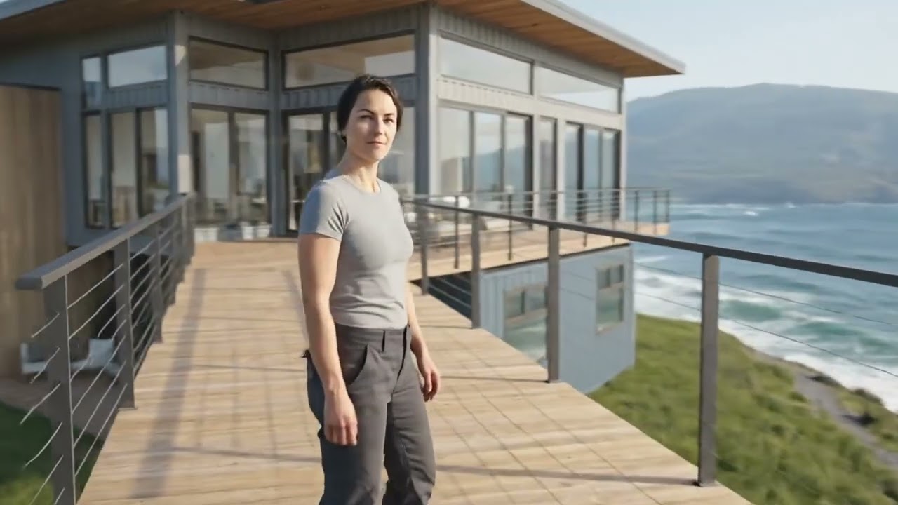 He Builds $15K Containers Into Luxury Cliff House (Full Build)