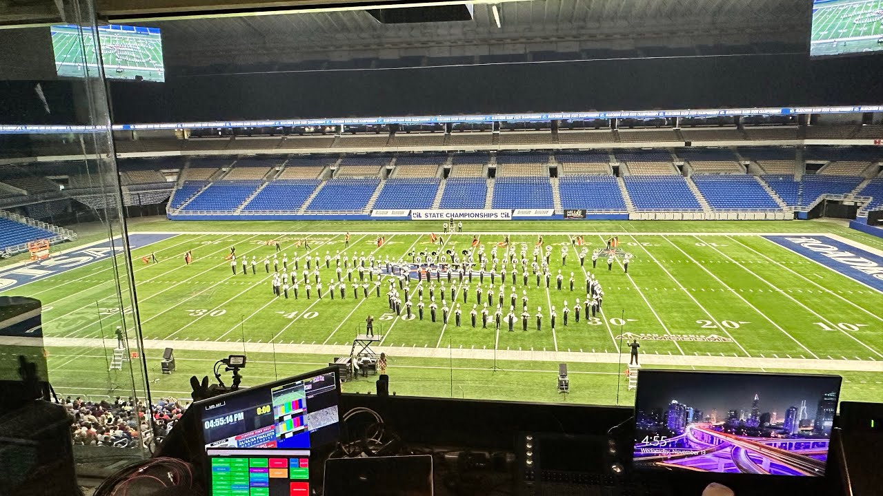 4A State Finals Exhibition. WT Marching Band. November 13, 2024