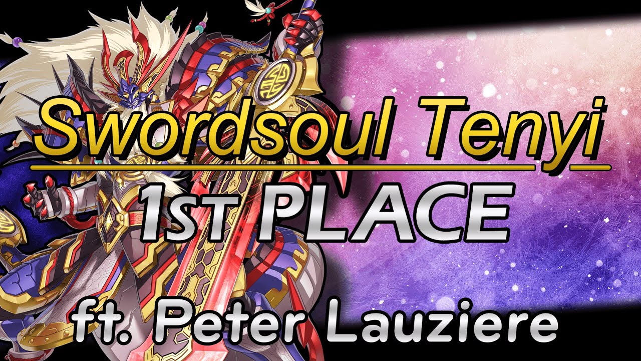🔥🔥FIRST PLACE 🔥🔥 Swordsoul Tenyi Deck Profile Tables & Towers Case Tournament ft. Peter Lauziere