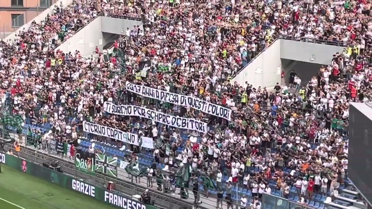 Sassuolo-Milan: l’addio di Magnanelli e Peluso al Mapei Stadium