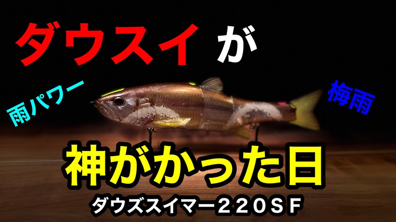 ダウスイが神がかった日。【バス釣り】【ビッグベイト】