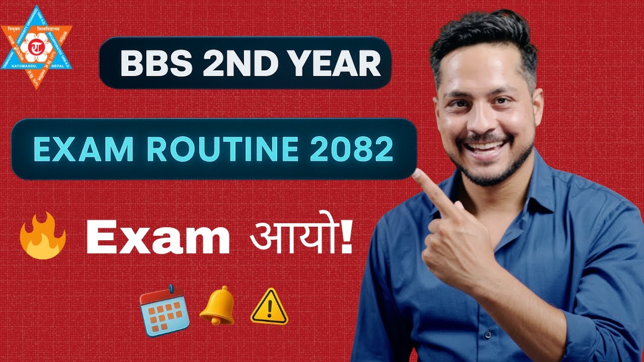 BBS second year exam routine - 2082