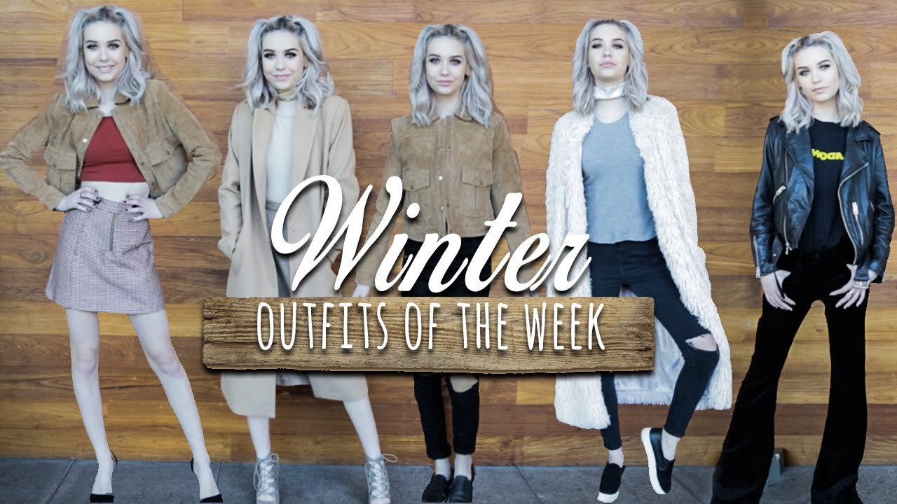 Winter Outfits of the Week! ♡