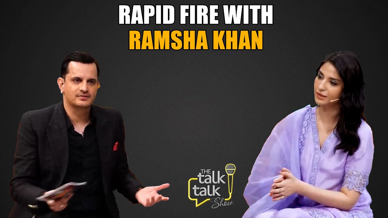 Rapid Fire with Ramsha Khan | The Talk Talk Show