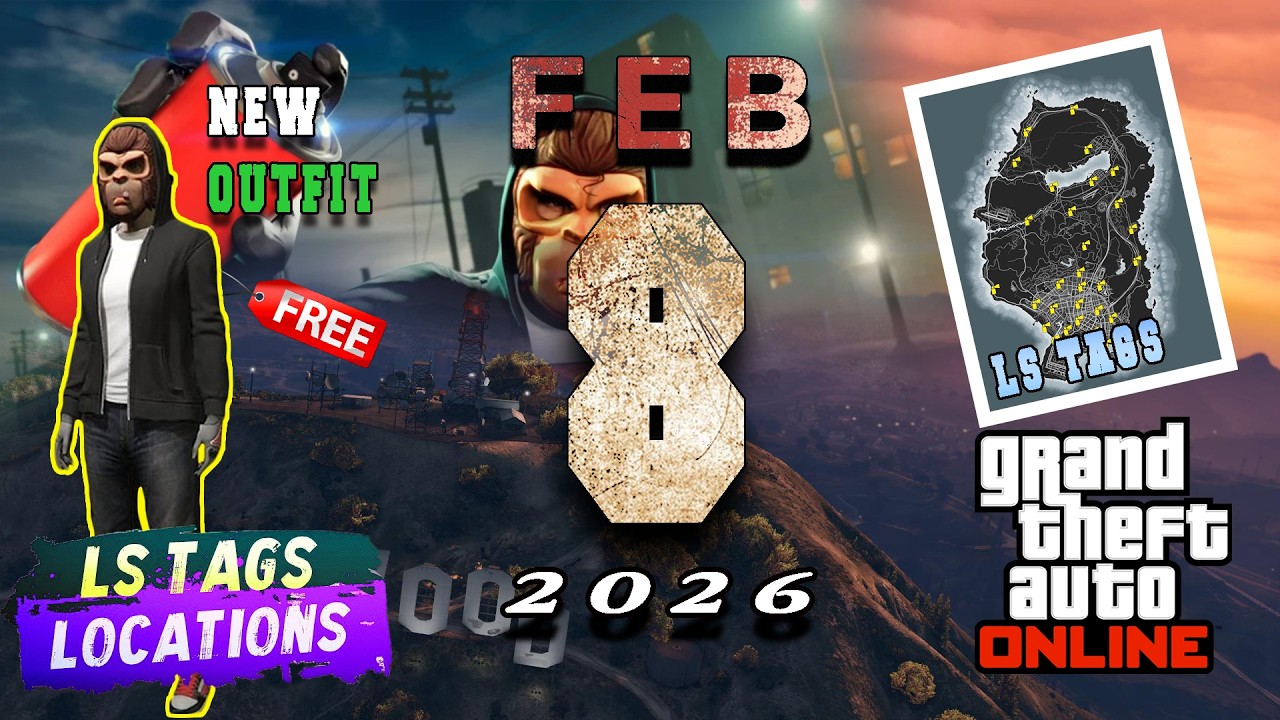 LS Tags Locations [February 8th] GTA Online 2026!!!