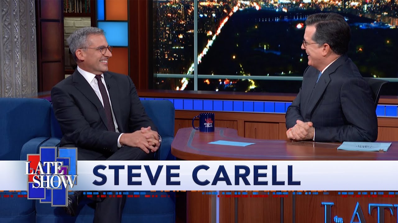 Steve Carell and Stephen Colbert Re-enact Their Sketch 
