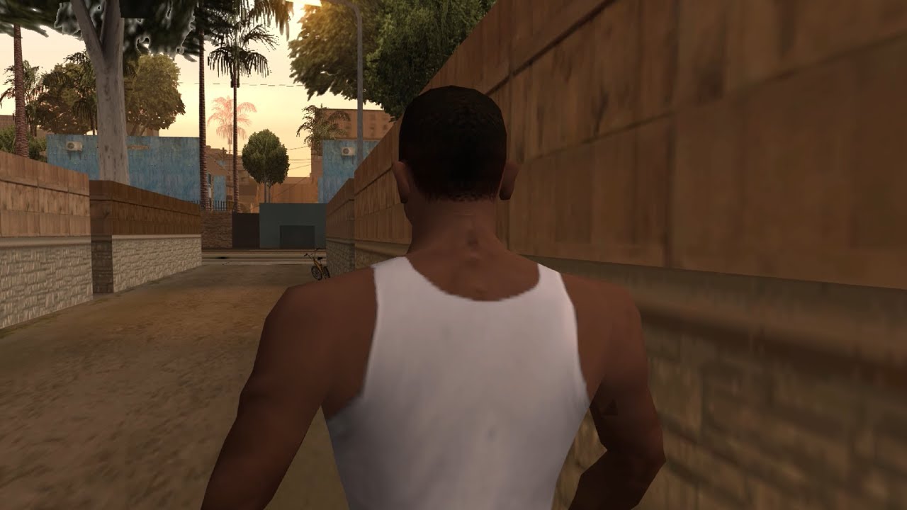 Carl Jonhson vuelve a Grove Street en GTA San Andreas