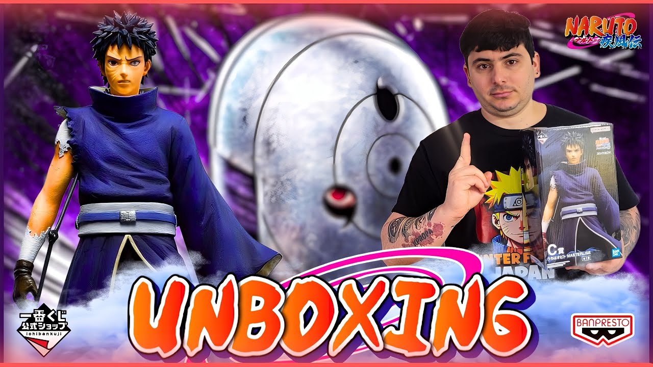 Obito Uchiha Ichibankuji Unboxing Naruto Shippuden