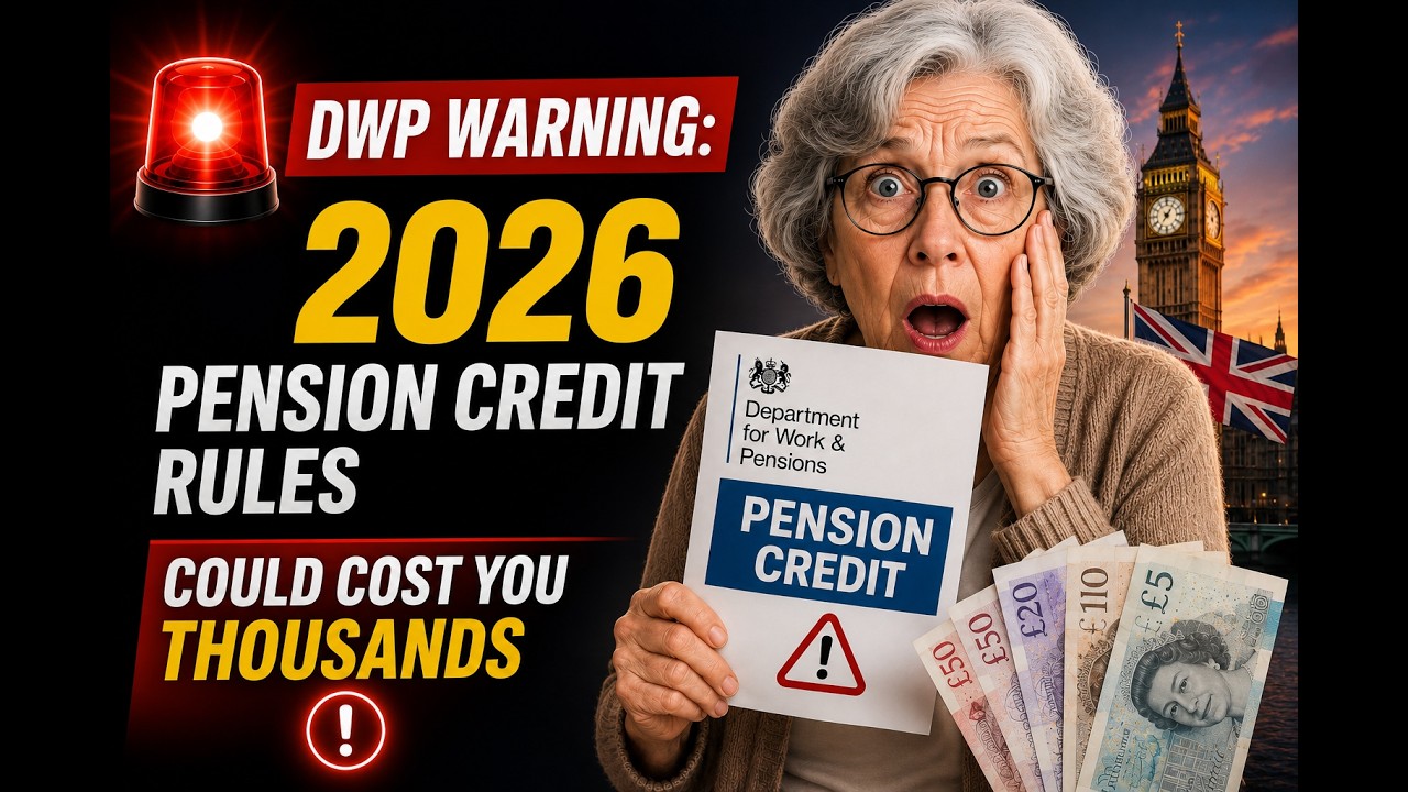 DWP Warning: 2026 These Pension Credit Rules Could Cost You Thousands