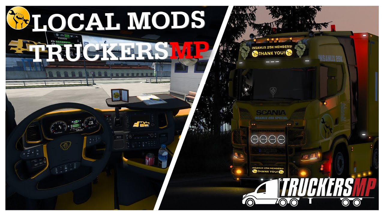 How To Automatically Install Local Mods In TruckersMP! [Project: ALM] Euro Truck Simulator 2!