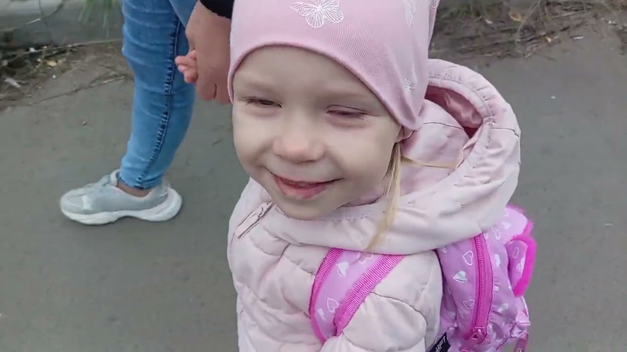 Катя пошла в садик/Как проходит адаптация.