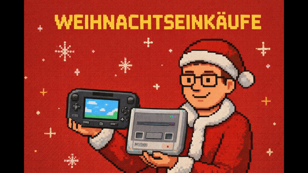 Weihnachtseinkäufe - Snes, Wii U, Game Gear und mehr