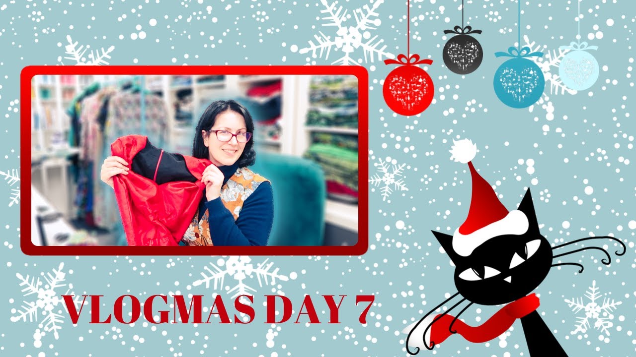 The Little Red Dress Project Refashion Commences.....! :: Vlogmas 2022 Day 7