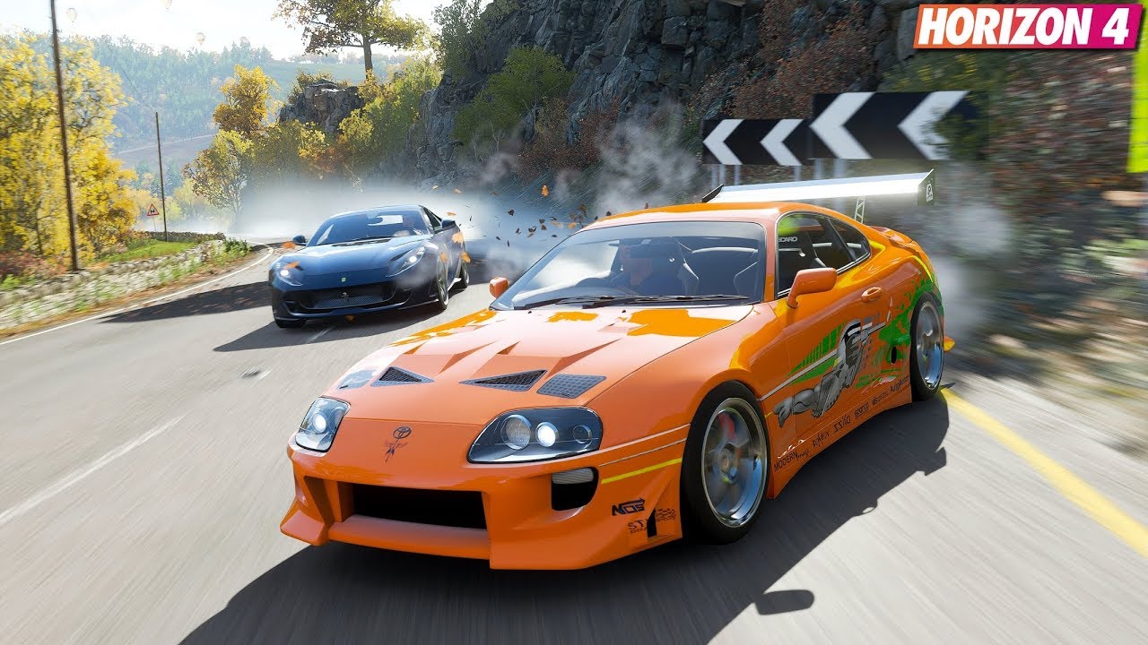 Forza Horizon 4 - 1,600HP ! Toyota Supra Fast & Furious | Goliath Race