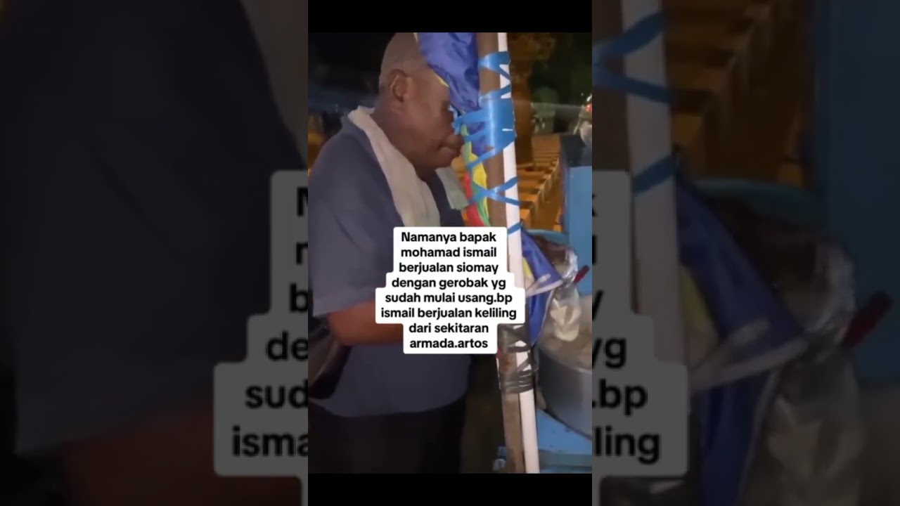 Bapak Jualan Cilok menggendong Anaknya#shortvideo #shortsfeed #shorts #short