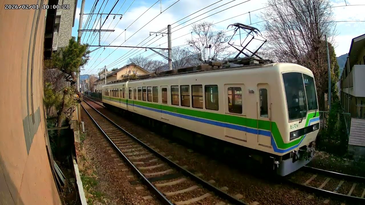 【LIVE】叡山電車 Kyoto Local Railway【ライブカメラ】