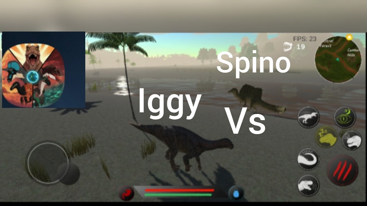 Iggy Vs spino Pangea primal age Iggy experience 