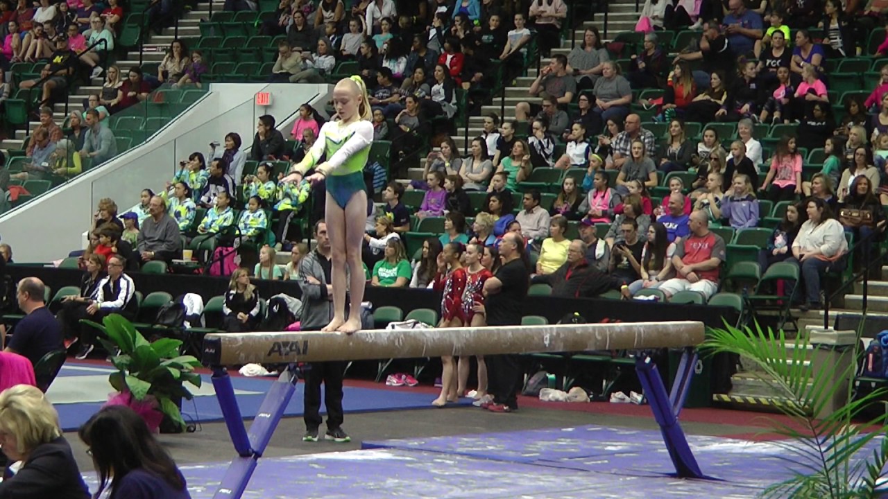 Lisa Vaelen - Beam - 2017 WOGA Classic