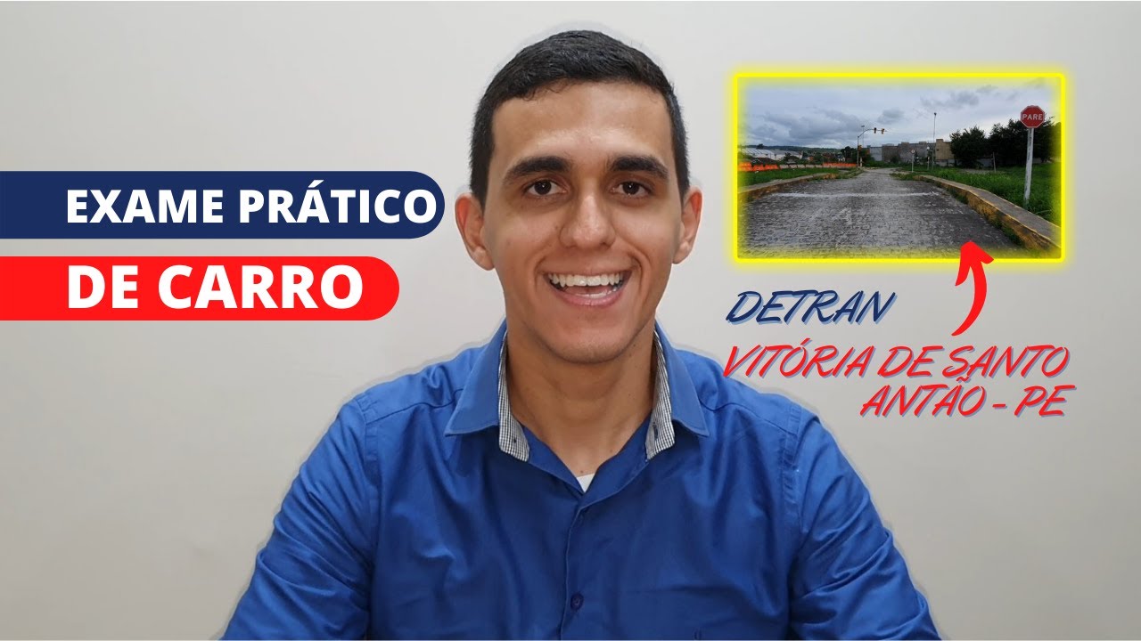 Exame Prático (Baliza) de Carro no Detran de Vitória de Santo Antão | PERCURSO COMPLETO + DICAS