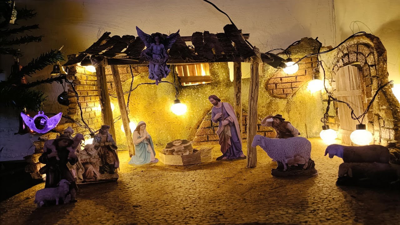 Christmas Crib Making Video 2025 | Abhi Tech Tips