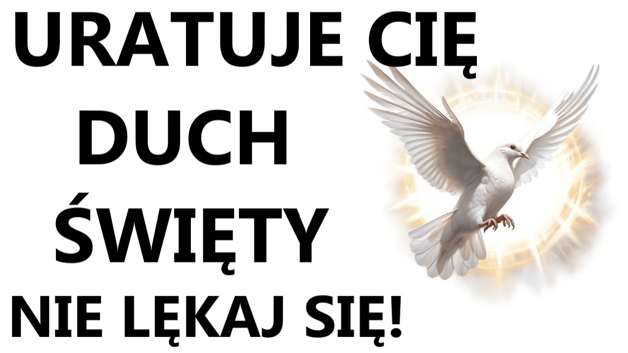 DUCH ŚWIĘTY BĘDZIE DZIAŁAŁ W TWOIM ŻYCIU - Piękne rozważanie z modlitwą do Ducha Świętego