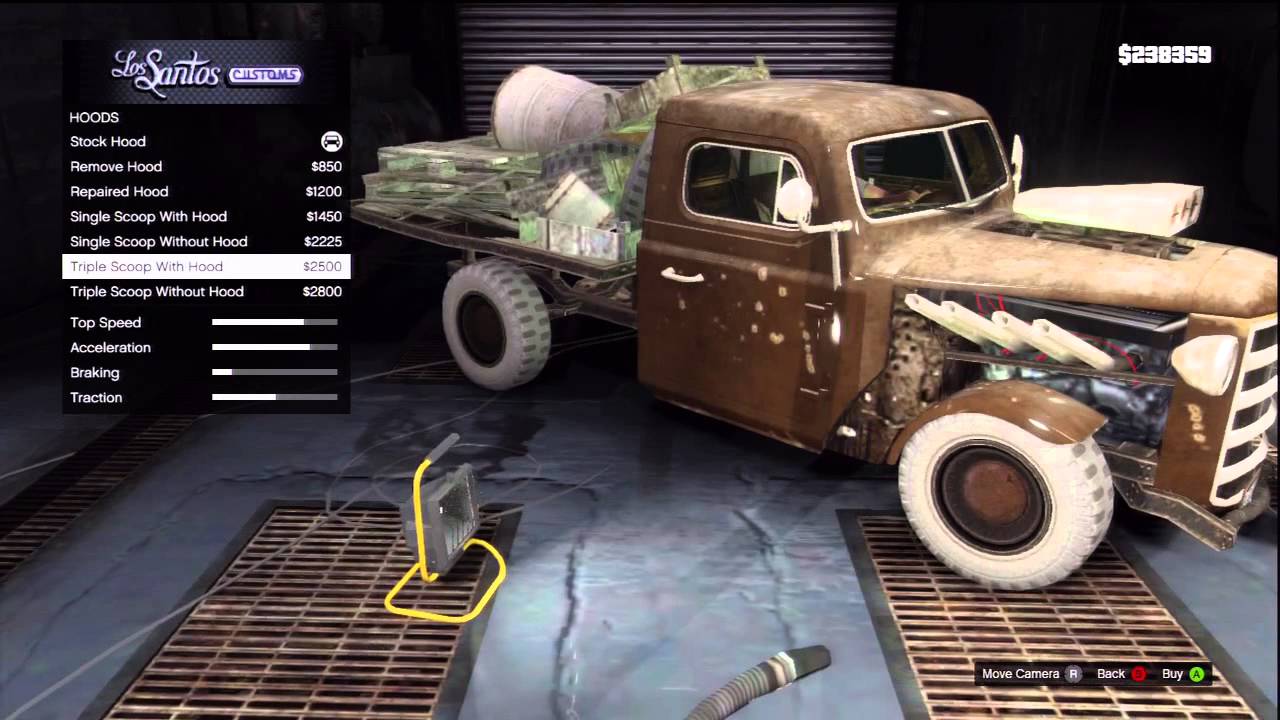 GTA V Car Customization Off Road Truck 'Rat-Loader Muscle' (HotRod)
