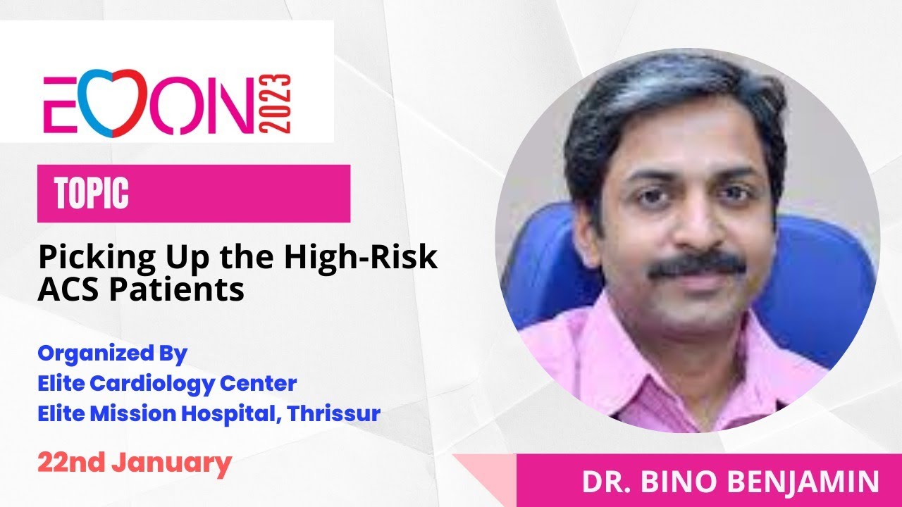 ECCON 2023 | Picking Up the High-Risk ACS Patients | cardiology