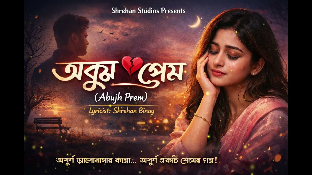অবুঝ প্রেম - Shrehan Binay | official version | New Bangla Song | Shrehan Studio