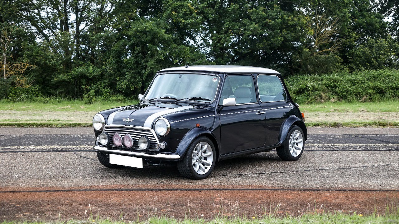 2000 CLASSIC ROVER MINI COOPER SPORT, ANTHRACITE & PLATINUM SILVER
